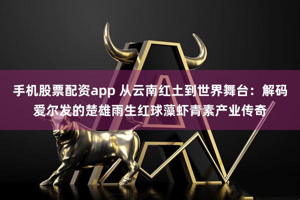 手机股票配资app 从云南红土到世界舞台：解码爱尔发的楚雄雨生红球藻虾青素产业传奇